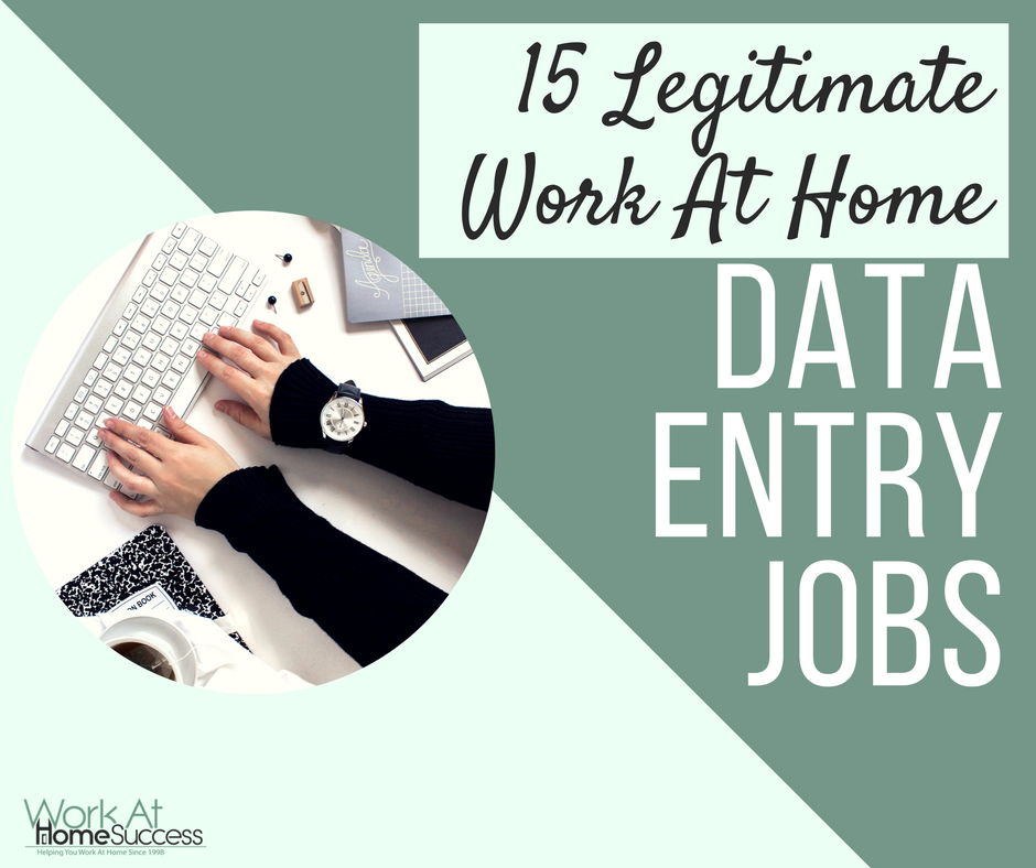 Data entry home job legitimate