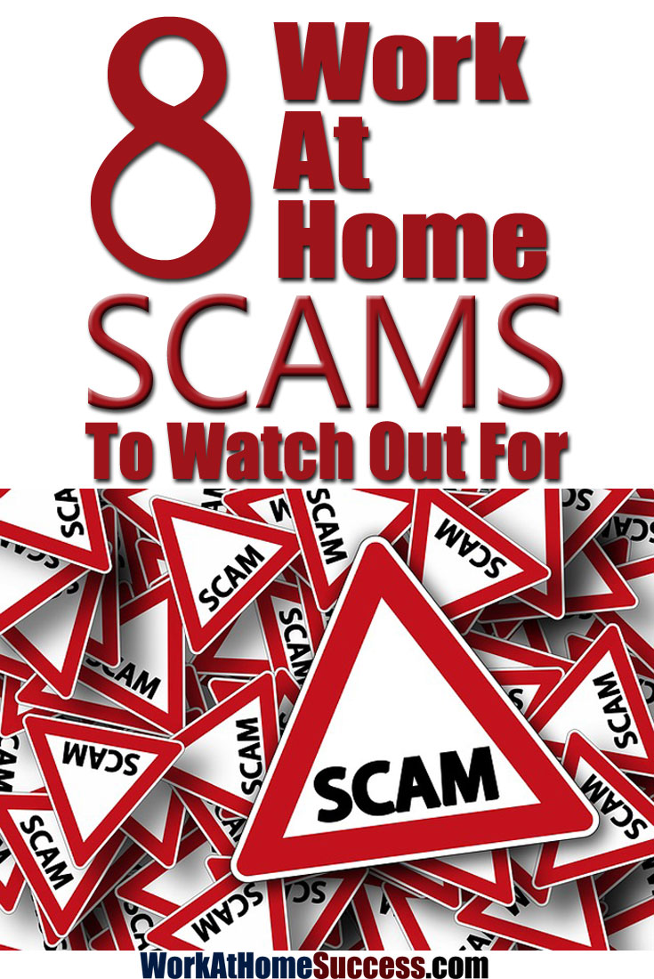 8 Work-At-Home Scams to Watch Out For