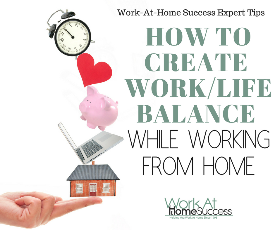 work life balance while working from home research